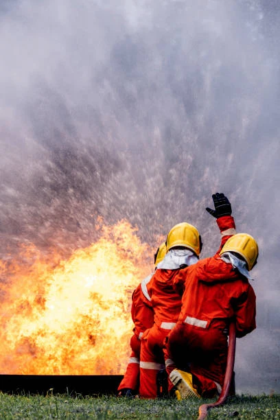 Treinamento de brigada de incêndio para funcionários