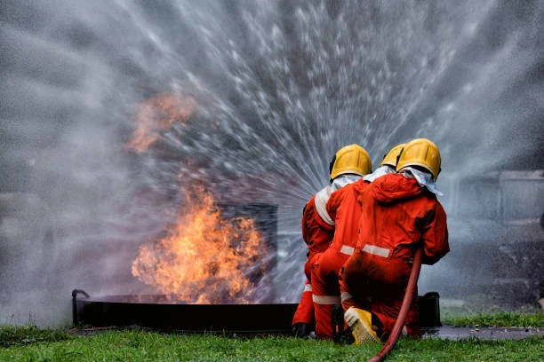 Treinamento de combate a incêndio in company